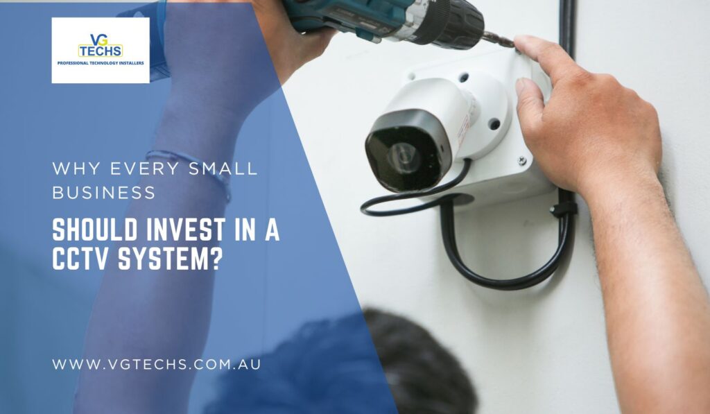 CCTV camera installation for small businesses